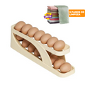 Organizador de Ovos com Rolagem Automática EggMax